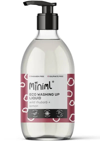 Miniml Washing Up Liquid Rhubarb &amp; Lemon 500ml