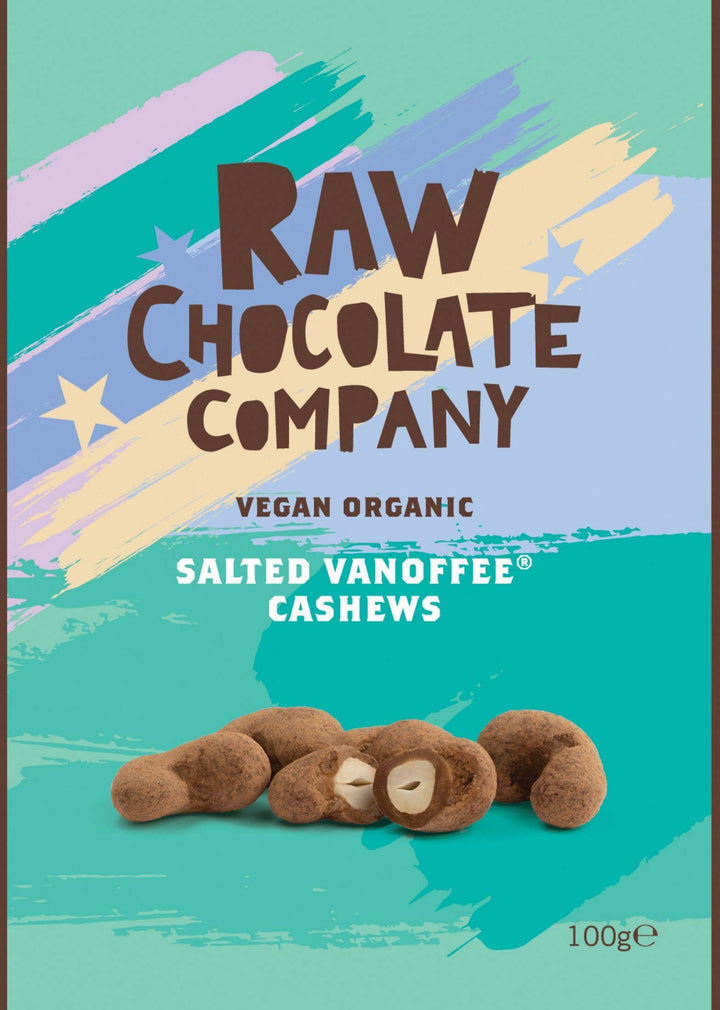 Salted Vanoffee Cashews 100g Vegan Organic