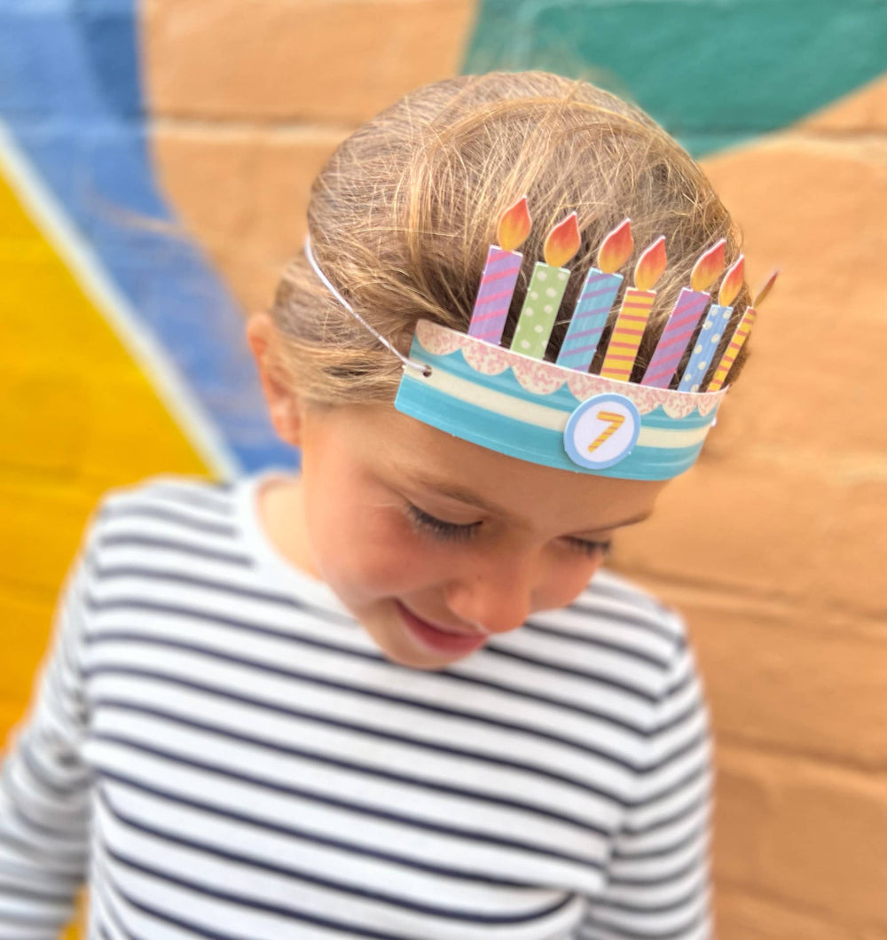 make your own birthday crown kit - Eco Baby Box