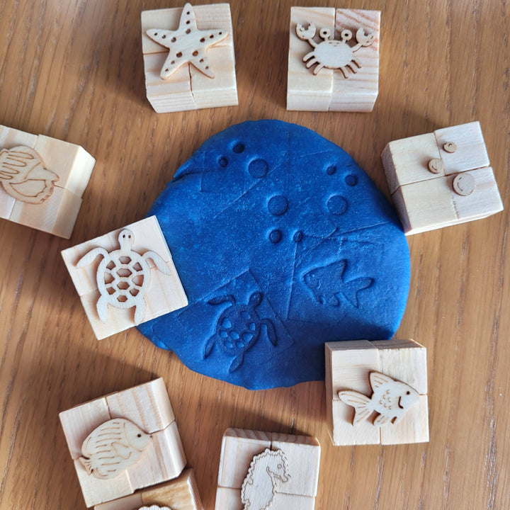 Under the Sea Wooden Stamps