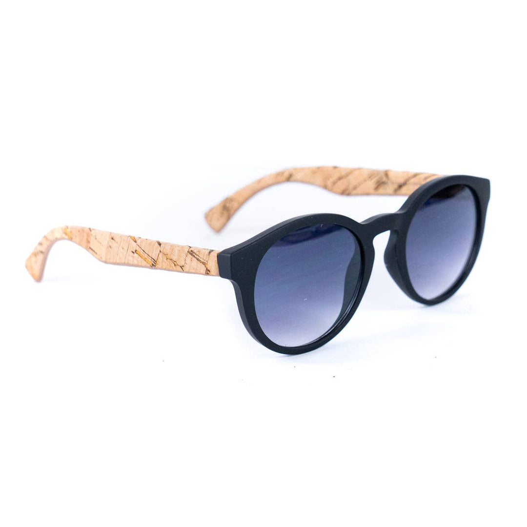 Women's Cork Sunglasses with UV Protection(Including case)