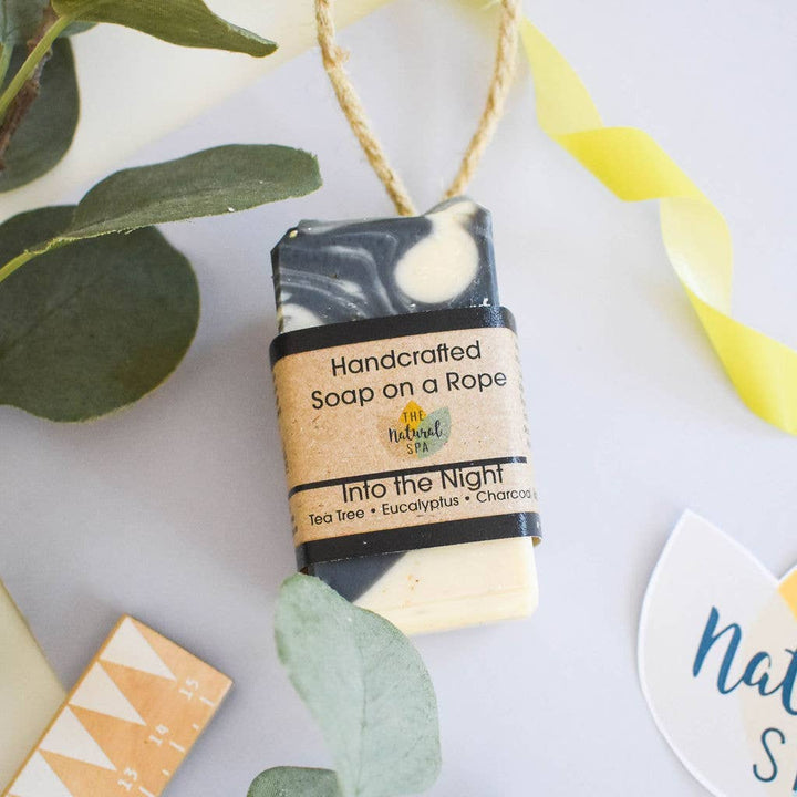 Into the Night Soap On A Rope 100g - Vegan Stocking Filler