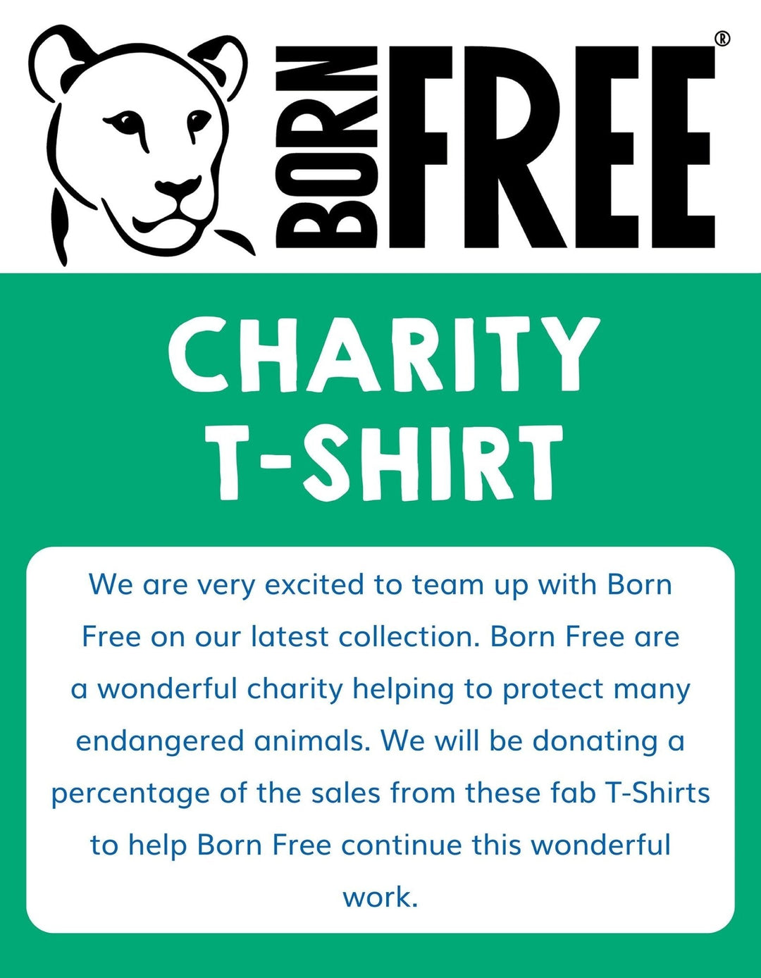 Organic Born Free Tiger Applique Long-Sleeved T-Shirt