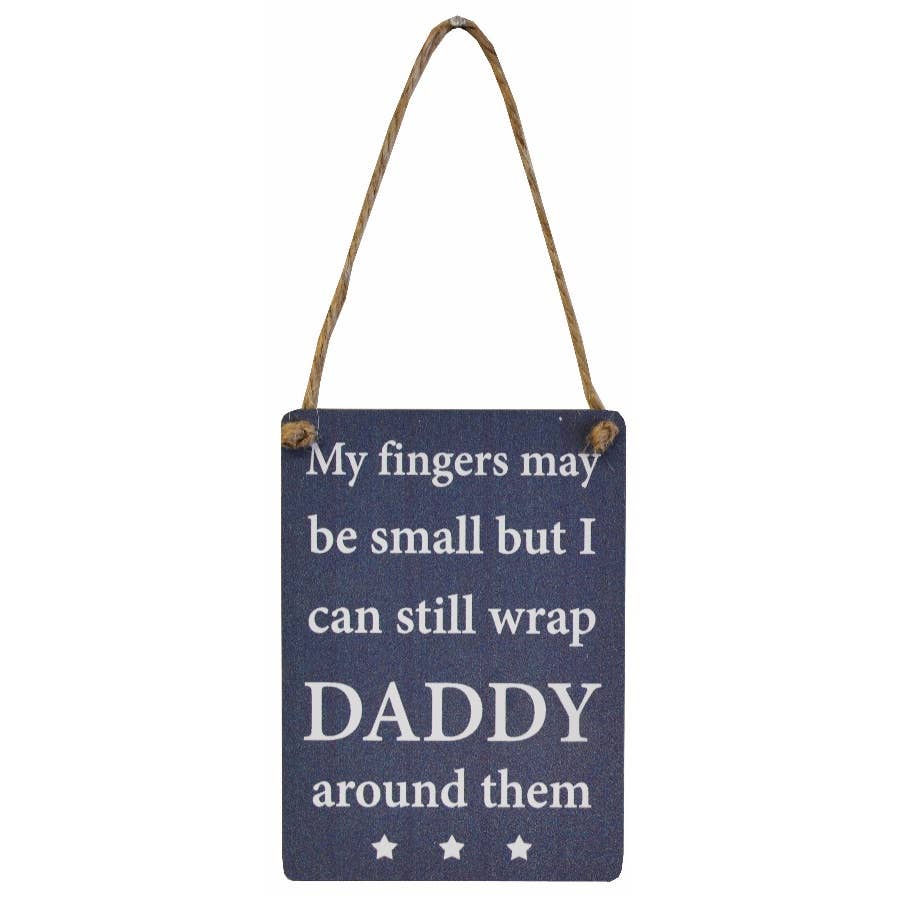 mini sentimental sign for daddy