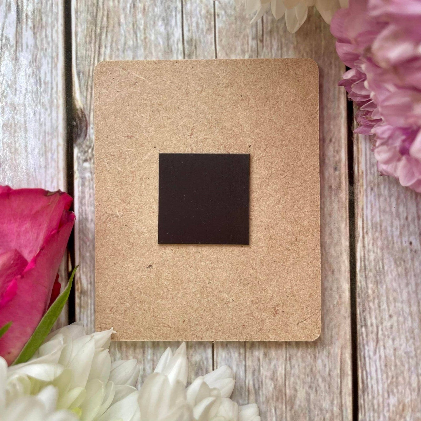 Wooden fridge magnet