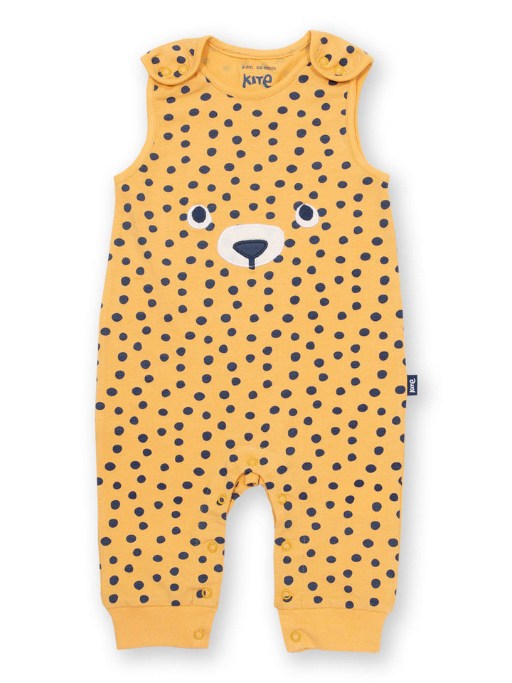 Spotty cub dungarees