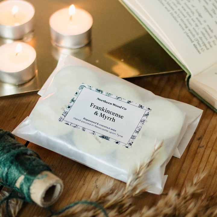 Frankincense & Myrrh Tea Lights | Rapeseed & Coconut wax