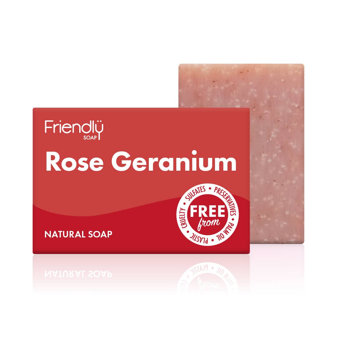 Rose Geranium Eco Friendly Soap Bar