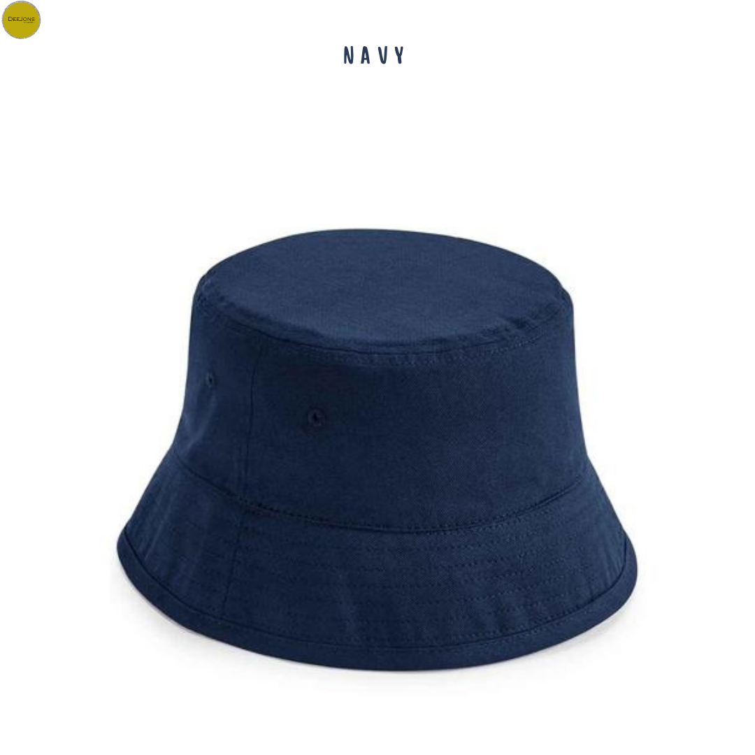 Navy Organic Cotton Bucket Hat
