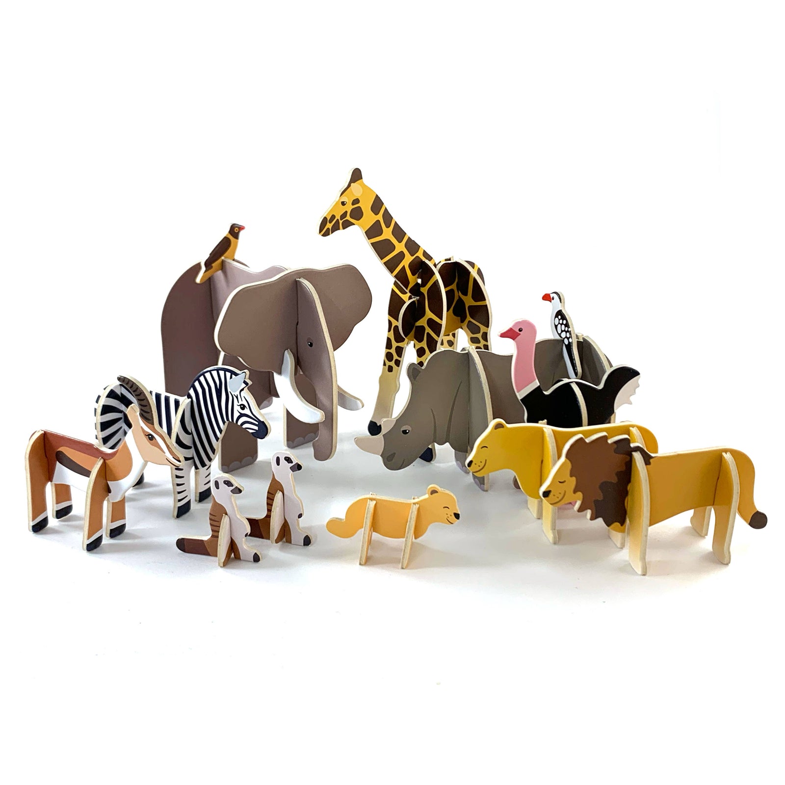 Savannah Animals Playset - Eco Baby Box