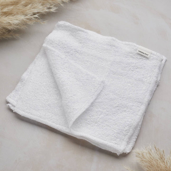 Reusable, Eco-friendly Bamboo Terry Wipes - Pack of 5