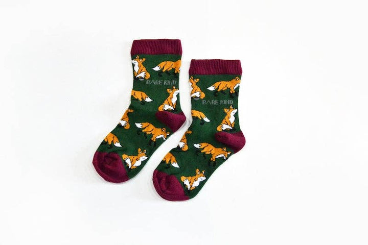 Fox Bamboo Children's Socks