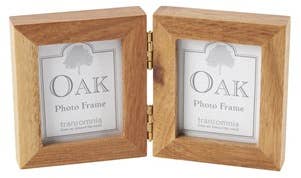 Oak Twin Folding Mini Frame