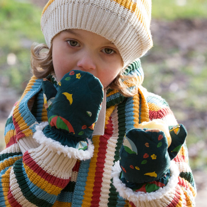 Windy Day Sherpa Lined Mittens - Eco Baby Box