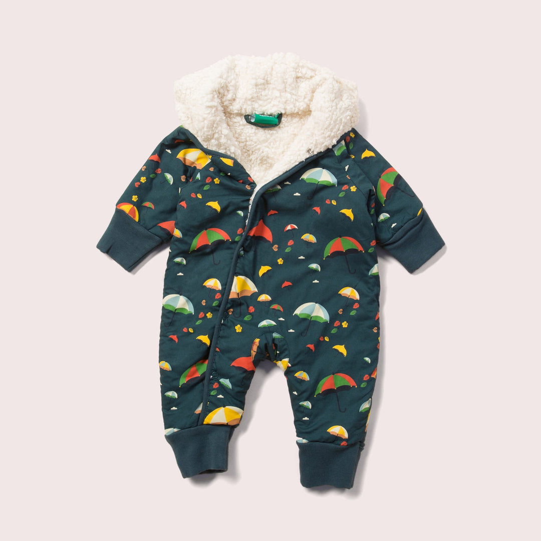 Windy Day Sherpa Lined Snowsuit