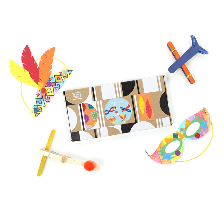 Make Your Own Superhero Mask, make your own pirate catapult, make your own aztec headdress ,Make Your Own Model Aeroplane