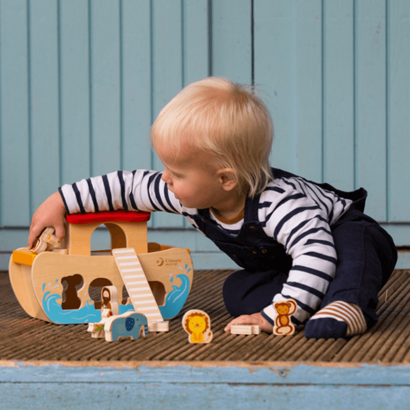 Classic World Noahs Arc Wooden Toy