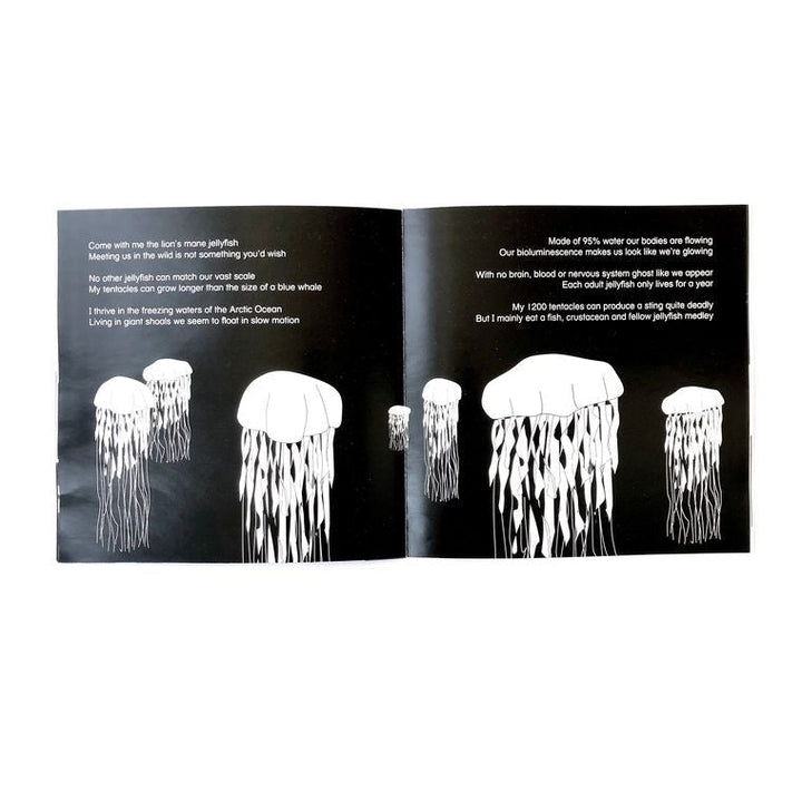 Children's Black and white storybook Come Dive With Me