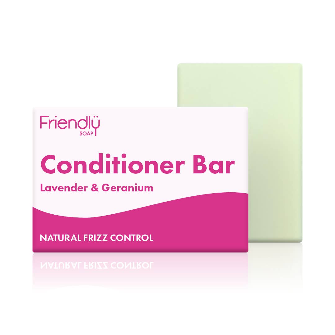 Frizz Control Lavender & Geranium Conditioner Bar - The Eco Boutique