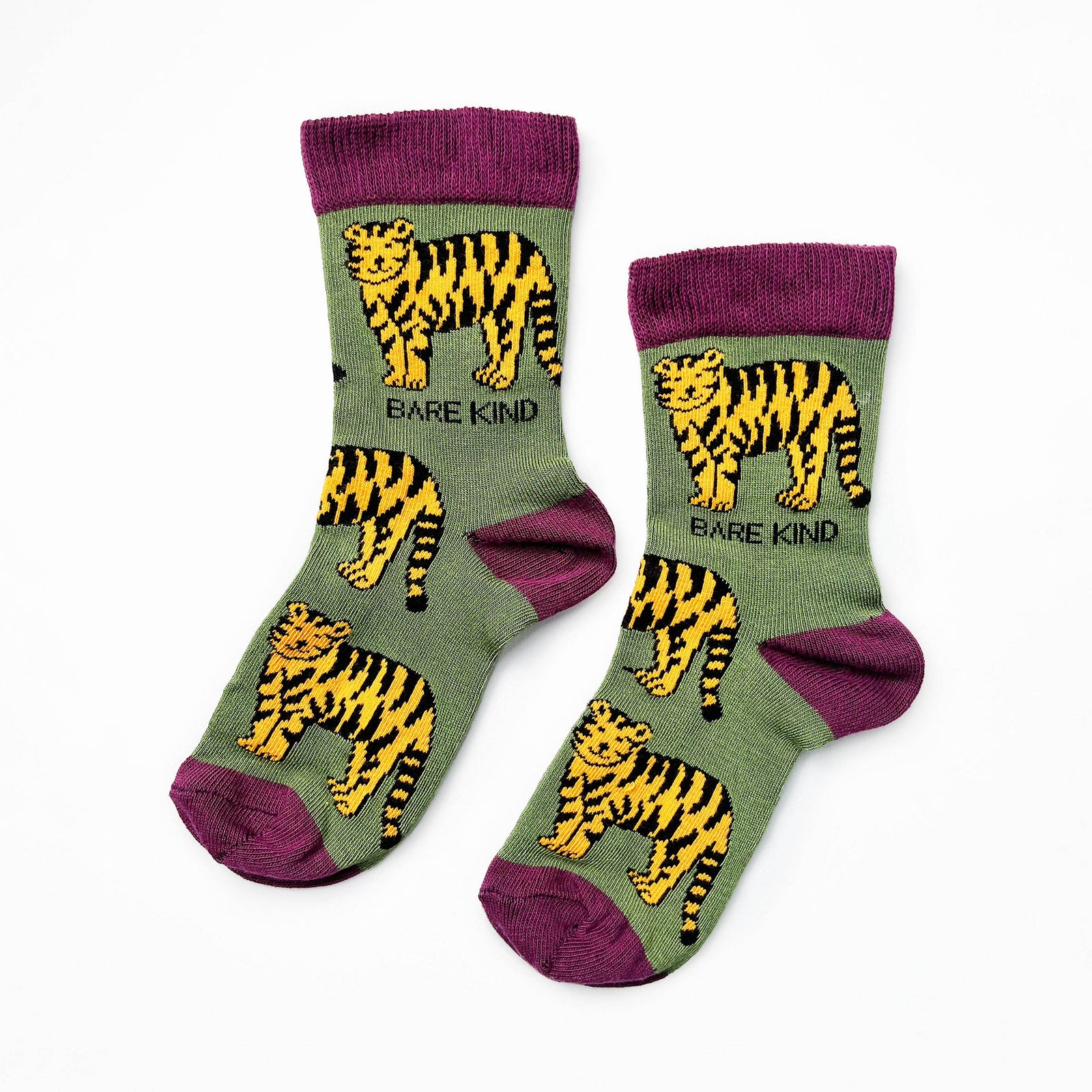 Kids Bamboo Socks - Tiger