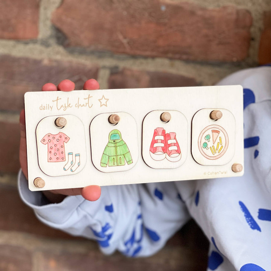 Make Your Own Daily Task Chart - The Eco Boutique 
