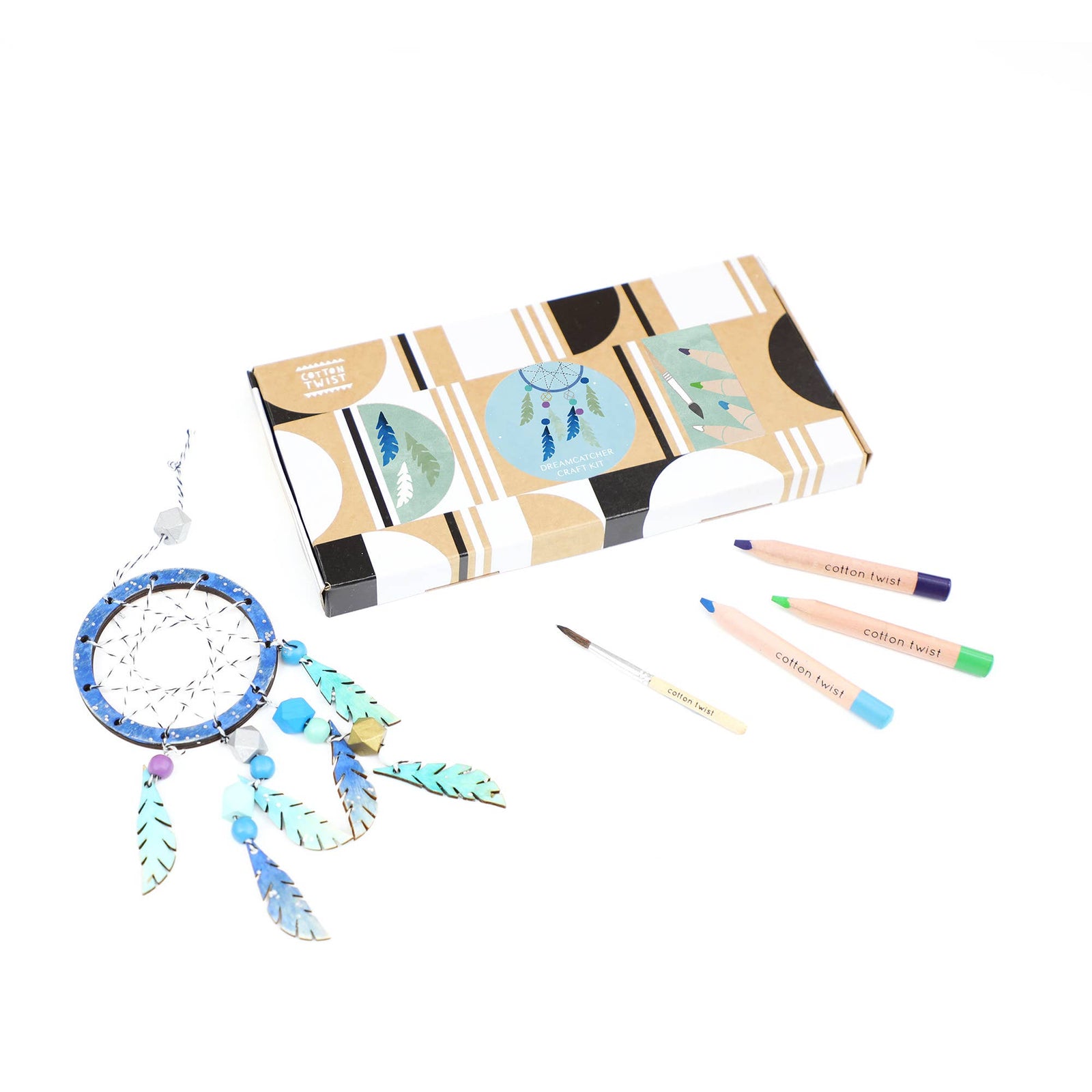 Make Your Own Dreamcatcher Craft Kit Activity Box - The Eco Boutique 