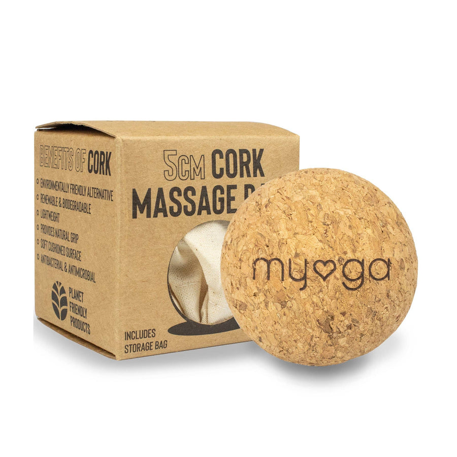 Cork Massage Ball - 5cm Cork fascia balls are a powerful self-healing tool. Perfect for enhancing joint movement and calming your nervous system. 