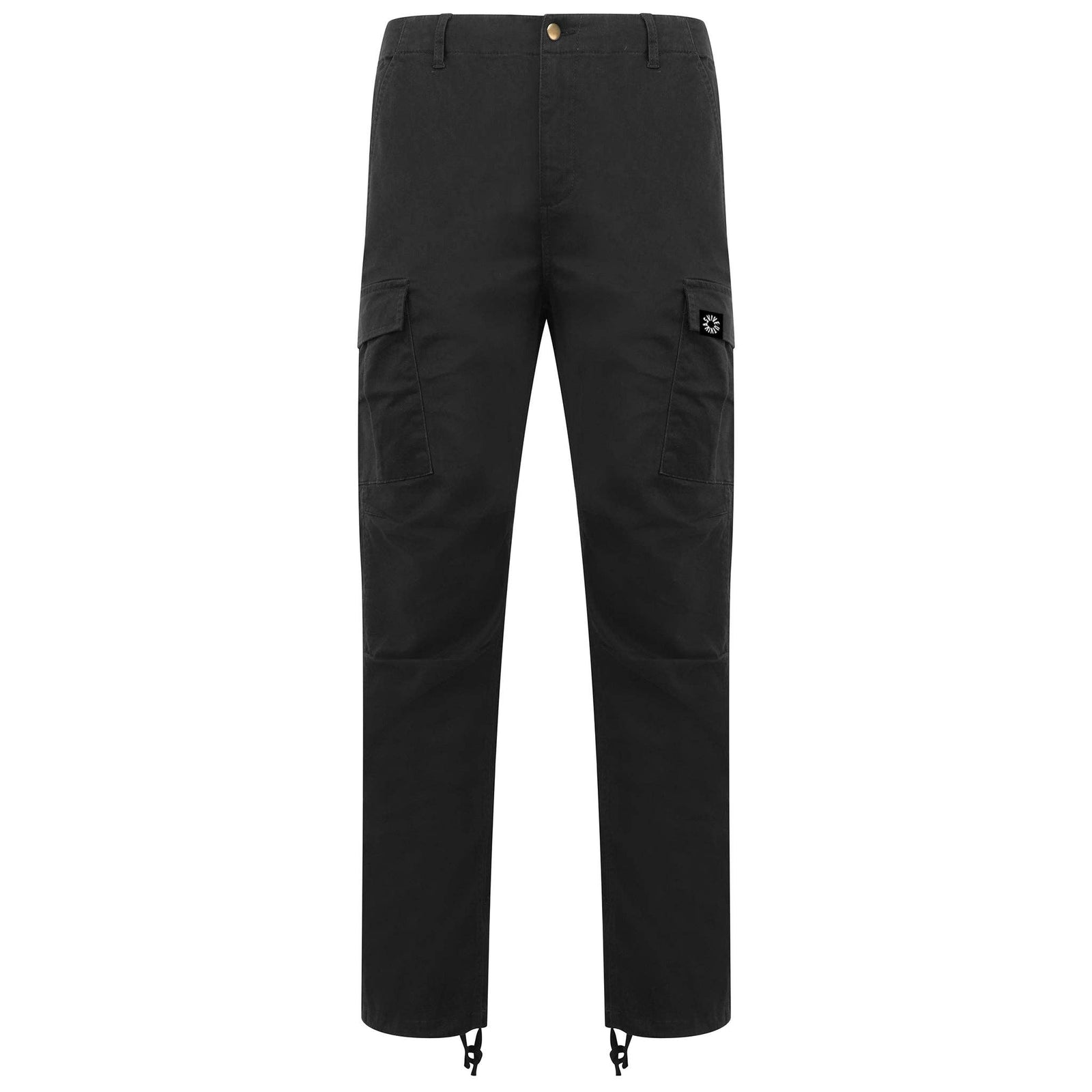 Organic cotton cargo trousers.