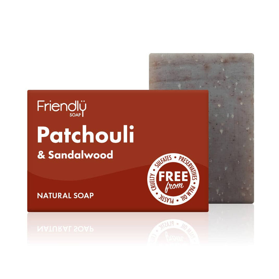 Patchouli &amp; Sandalwood Eco Friendly Soap Bar