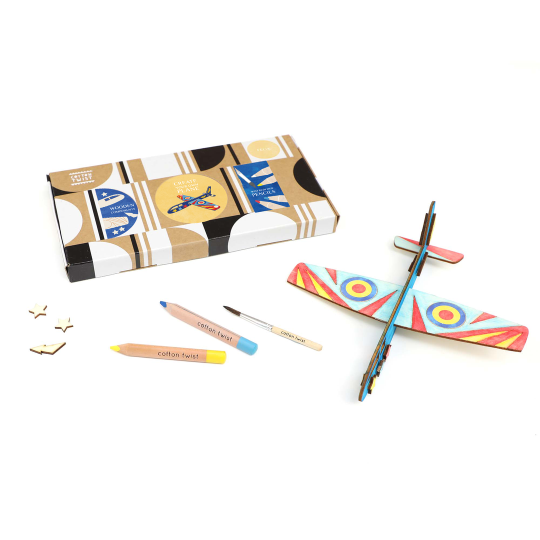 Plane Craft Kit Activity Box - The Eco Boutique 