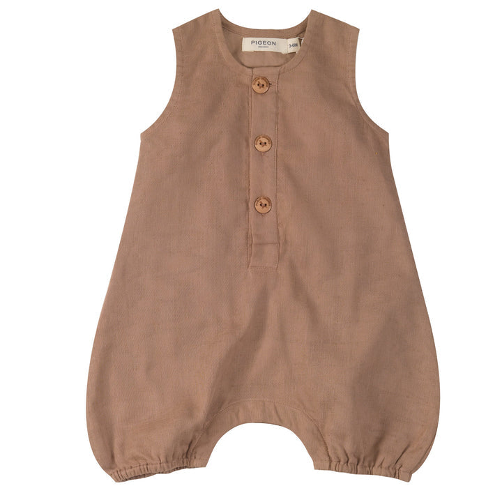 Baby All-In-One (Muslin) - Taupe