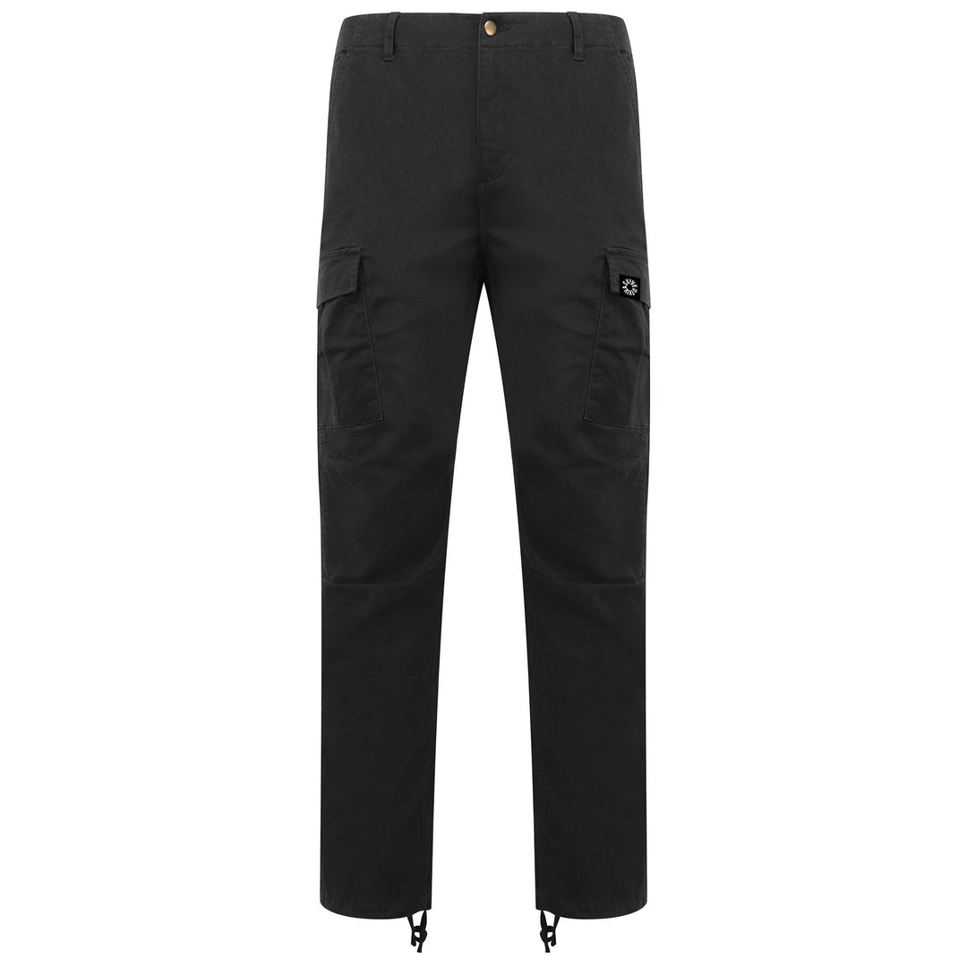 Organic cotton cargo trousers.
