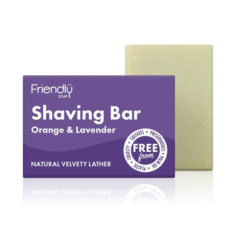 Natural Orange & Lavender Shaving Bar