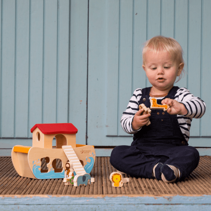 Wooden Noahs Ark Toy Classic World
