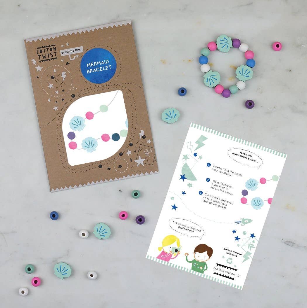 Make Your Own Mermaid Bracelet - Eco Baby Box