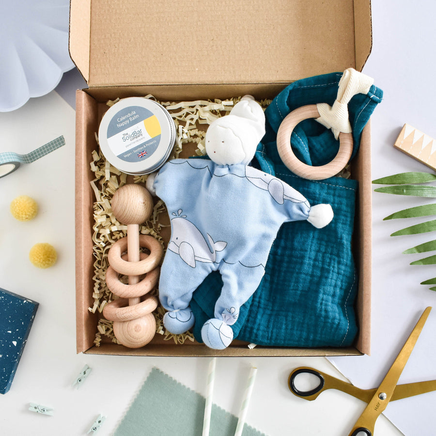 Baby Gift Sets Pretty & Practical New Baby Giftbox - Sealife Eco Baby Box
