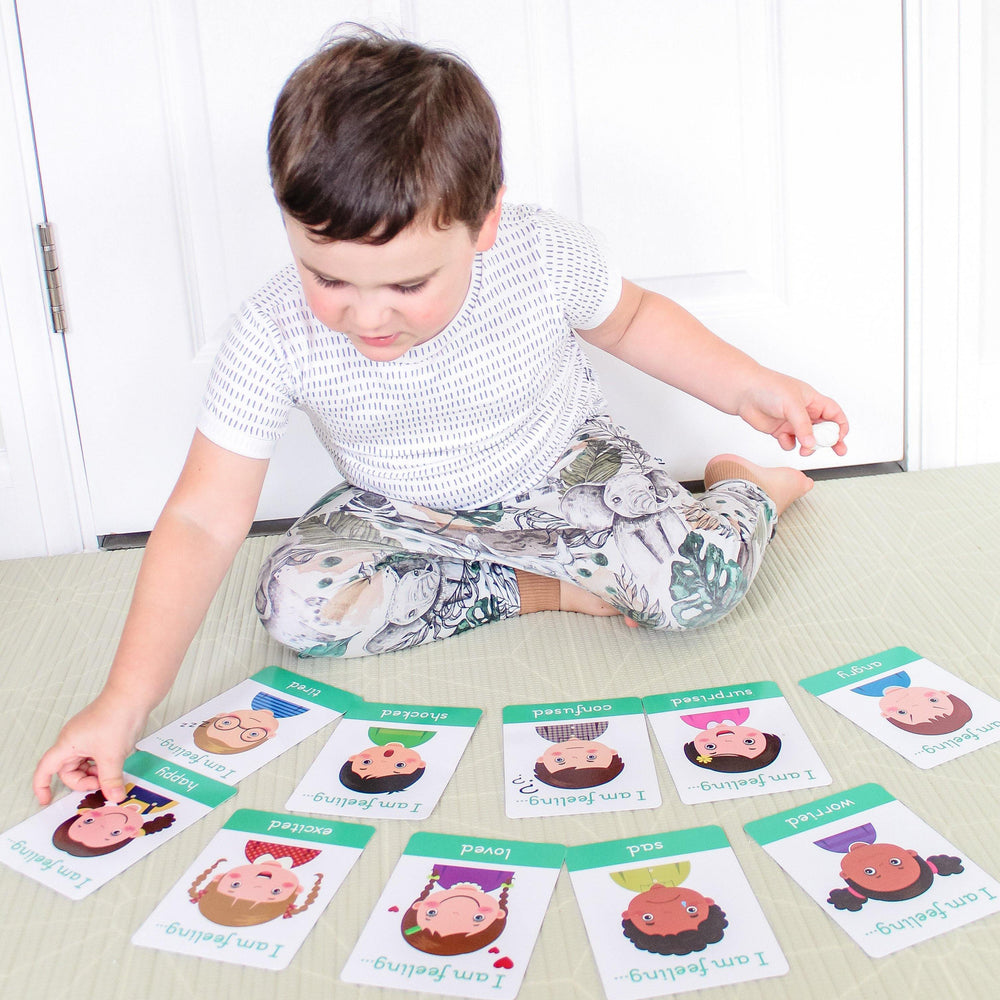 Baby & Toddler Emotions and daily activities flashcards My Little Learner