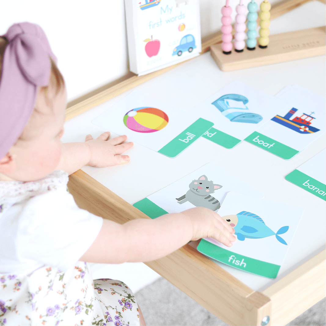 Baby & Toddler First words flashcards My Little Learner