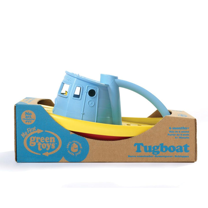 Bath Toys Blue Tug Boat by Green Toys Green Toys