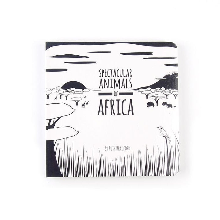 Board Books African animals baby board book Black & White Book Project