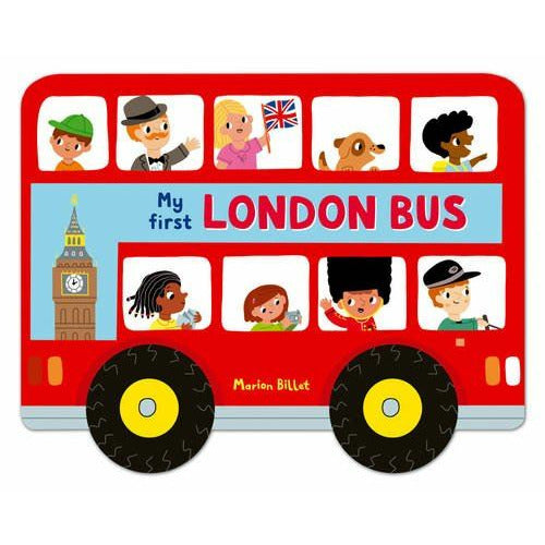 Board Books My First London Bus (Whizzy wheels) Eco Baby Box