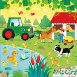 Book & 3 Jigsaws On the Farm Eco Baby Box