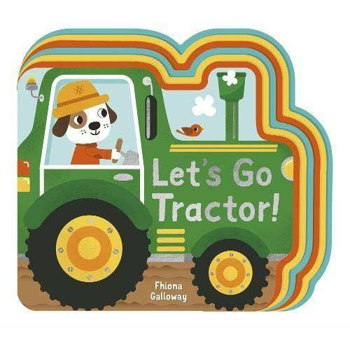 Book Let's Go Tractor Board Book Eco Baby Box