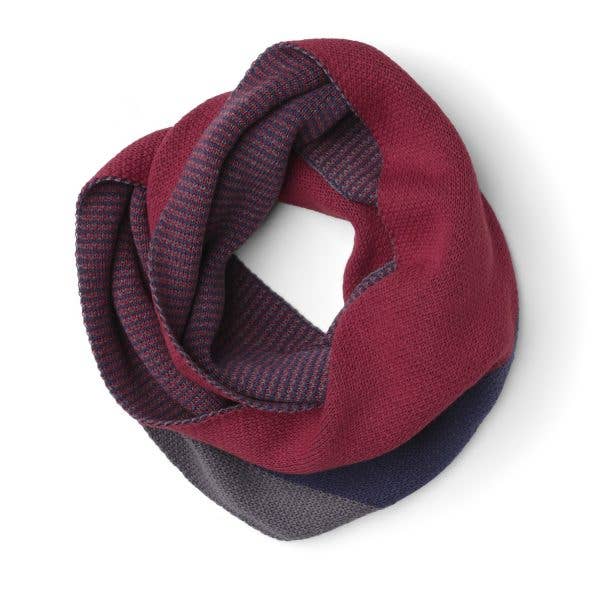 Mosaic Snood - Red