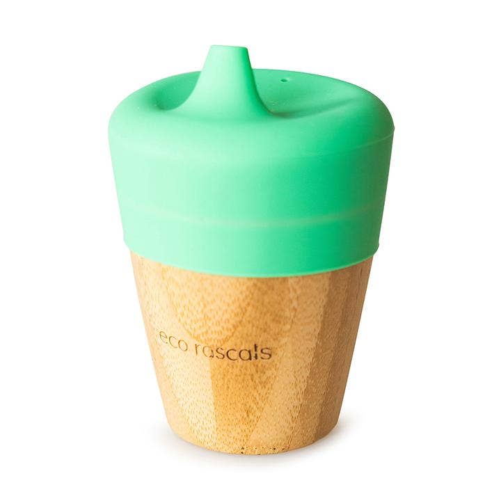Small Cup with Sippy Feeder (Blue, Green, Pink, Yellow) - Eco Baby Box