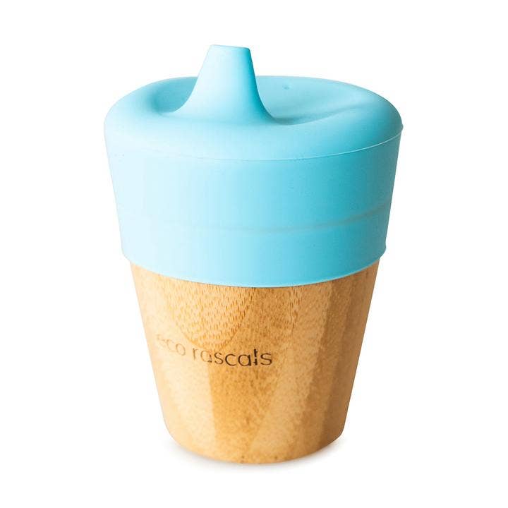Small Cup with Sippy Feeder (Blue, Green, Pink, Yellow)