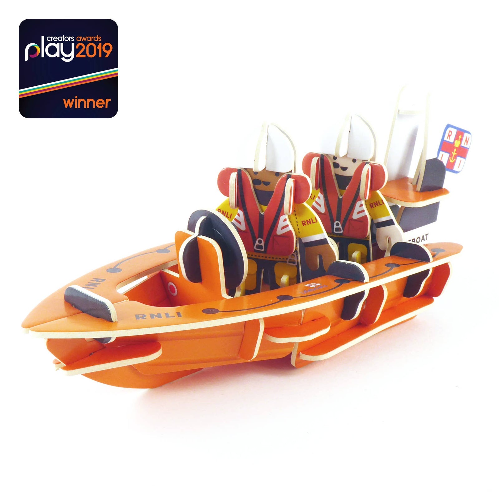 RNLI Inshore Lifeboat Playset - Eco Baby Box