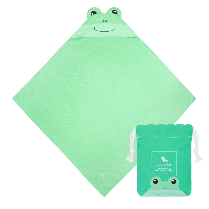 Hooded Towel - Animal - Frankie Frog