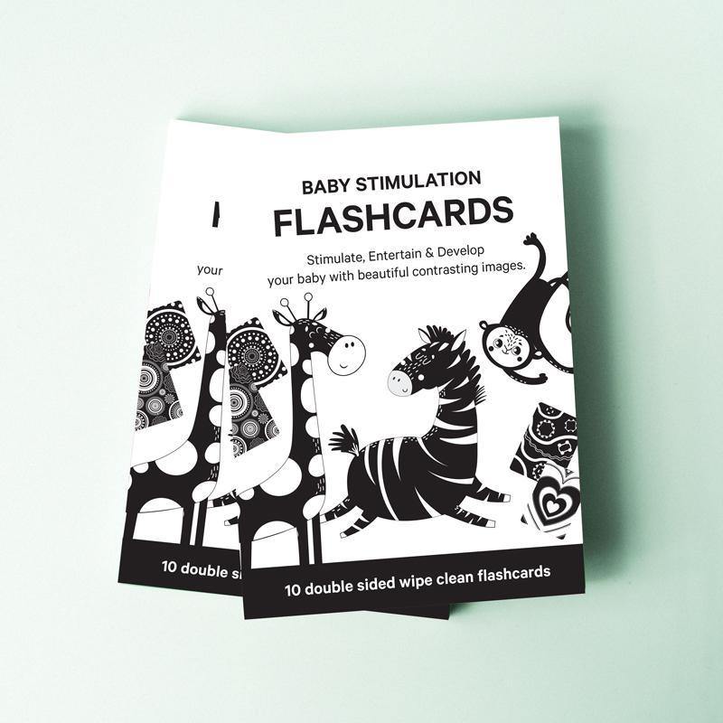 Flash cards Baby Flashcards Sensory Stimulation - High contrast My Little Learner