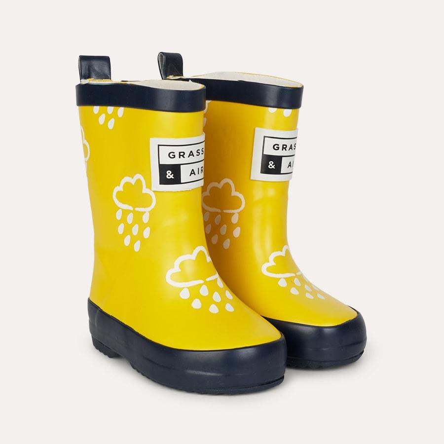 G&A Mini Adventure Boots with Bag - Yellow Grass & Air